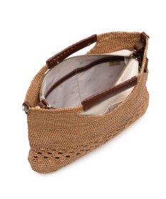 IBIZA ラフィア　2WAYバッグ