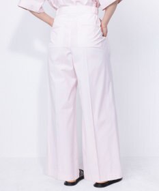 NAVE 【ReNave・セットアップ可/洗える/接触冷感/UVケア】コットンポリブロード パンツ