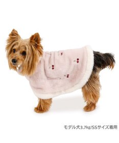 PET PARADISE ペットパラダイス チェリー ポンチョ 《ピンク》 小型犬