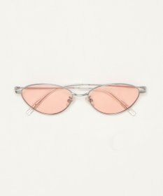 WEGO メタルフレームキャットアイカラーレンズアイウェア