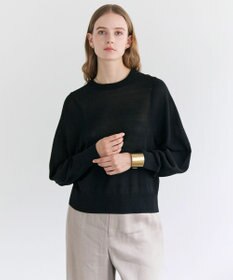 BEIGE， ARSENOPY / コットンドライタッチクルーネックニット