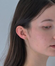 Phoebe 【痛くないシリーズ/金属アレルギー対応】ドロップパールライトフィットイヤリング　ゴールド