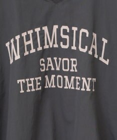 Green Parks ナイロンロゴＶネックプルオーバー