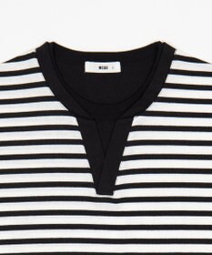 WEGO 【ユニセックス着用ITEM】キーネックフェイクレイヤードT（SS）