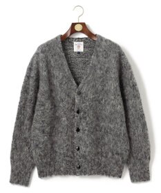 J.PRESS MEN 【J.PRESS ORIGINALS】SHETLAND WOOL SHAGGY SADLE CARDIGAN