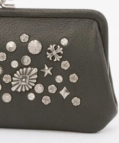 UNBILLION ペルケ perche / マルチスタッズがま口ロングウォレット