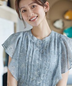 Tiaclasse L 【新色追加】フレアスリーブワンピース