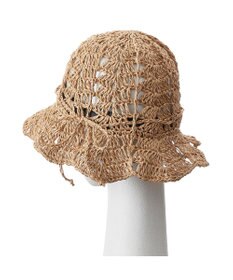 MOONBAT estaa ペーパー透かし編み チューリップハット／サイズ調整可