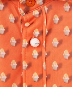 23区GOLF 【MEN】【接触冷感・UVケア・吸水速乾】アイス柄 ポロシャツ