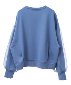 earth music&ecology チュールスリーブスウェット