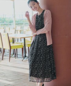 Tiaclasse L 【新色追加】フレアスリーブワンピース