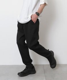 WEGO 【接触冷感/吸水速乾/ストレッチ/ウエスト紐/らくらくのびる/MLサイズ展開】カルゼレギンスアンクルパンツ