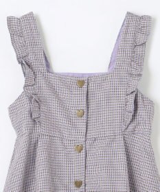 ANY KIDS フリル ジャンパースカート