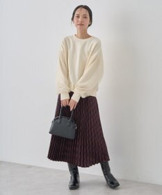 earth music&ecology チュールスリーブスウェット