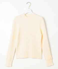 ANY SIS 【洗える】ネックパール調リブ ニット