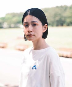 SHARE PARK LADIES 【UVカット・吸水速乾・ストレッチ・軽量 】エンブレムショートTシャツ（S・Mサイズ）