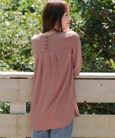 Tiaclasse 【洗える】ラウンドスリットチュニック