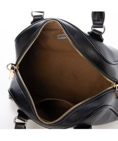 UNBILLION 【テレビ ドラマ着用アイテム】カシュカシュ cachecache / シボフェイクレザー2wayボストンバッグ