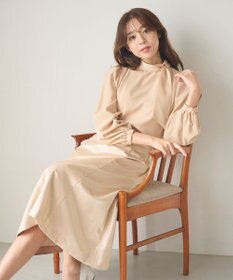 Feroux 【洗える】クラシカル リボンタイブラウス