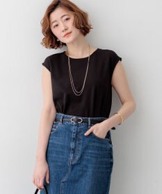 23区 【先行予約】ジョーゼットフレンチスリーブ カットソー