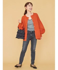 AMERICAN HOLIC エコカルットクルーネックカーディガン