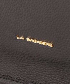 LA BAGAGERIE スクエアレザー2WAYショルダーバッグ