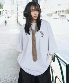 WEGO 【ユニセックス着用ITEM/SMLサイズ展開】別注BENDAVISワンポイントT（SS）
