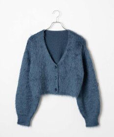 WEGO ファータッチニットショートカーデ