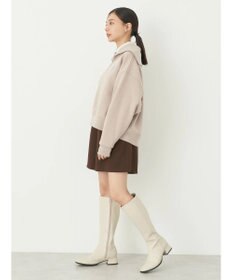 earth music&ecology ハーフＺＩＰ裏起毛プルオーバー