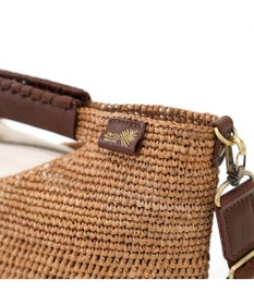 IBIZA ラフィア　2WAYバッグ