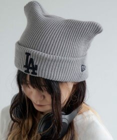 WEGO 別注NEWERA　CAT　EAR　KNIT