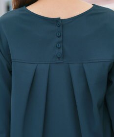 Tiaclasse L 【洗える】ラウンドスリットチュニック