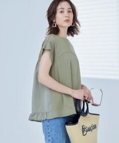 組曲 【WEB限定】コンシャスジャージー チュニックカットソー