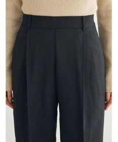 Green Parks あったかきれいシルエットストレートパンツ