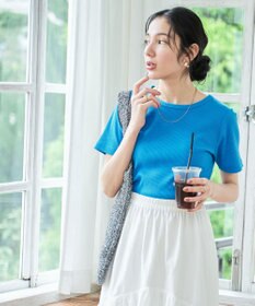 WEGO 【洗える/SML】コンパクトリブT