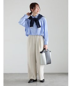 Te chichi 【雑誌掲載アイテム】バルーンヘムシャツ