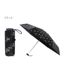 MOONBAT 【WEB限定/UV遮蔽率100％/晴雨兼用】POLO RALPH LAUREN （ポロ ラルフローレン）晴雨兼用日傘 折りたたみ傘 コンパクト 花柄