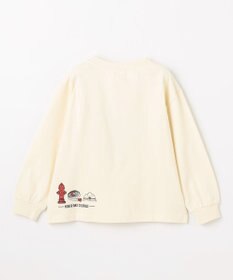 ANY KIDS はたらく車プリント 長袖Tシャツ