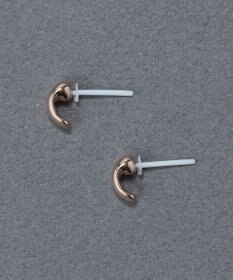 Phoebe 〈金属アレルギー対応〉リトルビーンセラミックポストピアス 小粒/ミニサイズ/小さい/定番