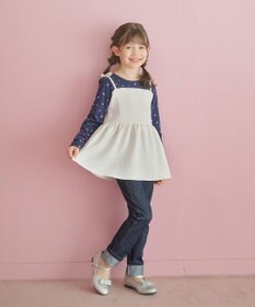 組曲 KIDS 【110-140㎝】ハートデニムニット パンツ