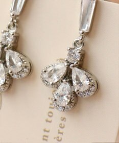 Tiaclasse 【金属アレルギー対応】three drop ピアス