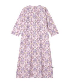 WACOAL ワコール_リラックス＆スリープ  ネグリジェ 7分袖 長袖 綿100%(本体) ミントン 夏 ロング丈(ふくらはぎ付近) レディース NNT258 /ワコール