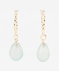 TOCCA 【WEB限定】LEGAME PIERCED EARRINGS L K10 天然石 ピアス L