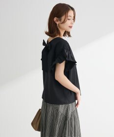 Green Parks ・ＥＬＥＮＣＡＲＥ　ＤＵＥ　バックリボンブラウス
