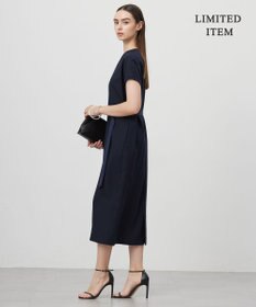 ICB L 【WEB限定・接触冷感・UVケア・速乾・防シワ・洗える】 FluidBackSatin  ワンピース