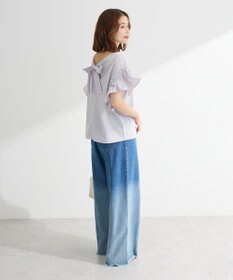 Green Parks ・ＥＬＥＮＣＡＲＥ　ＤＵＥ　バックリボンブラウス