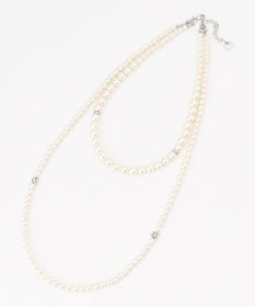J.PRESS LADIES 【3way】2連パール ネックレス