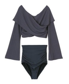 San-ai Resort（三愛水着楽園） 【SALE】トップス付き3点セット水着　9M　【San-ai Resort（サンアイリゾート）】