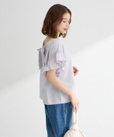 Green Parks ・ＥＬＥＮＣＡＲＥ　ＤＵＥ　バックリボンブラウス