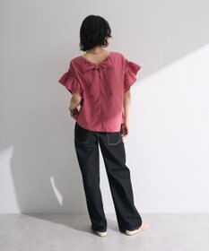 Green Parks ・ＥＬＥＮＣＡＲＥ　ＤＵＥ　バックリボンブラウス